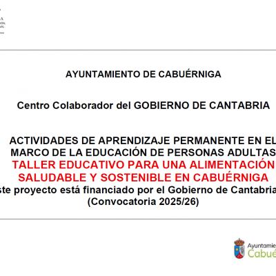 ACTIVIDADES DE APRENDIZAJE PERMANENTE EN EL MARCO DE LA EDUCACIÓN DE PERSONAS ADULTAS